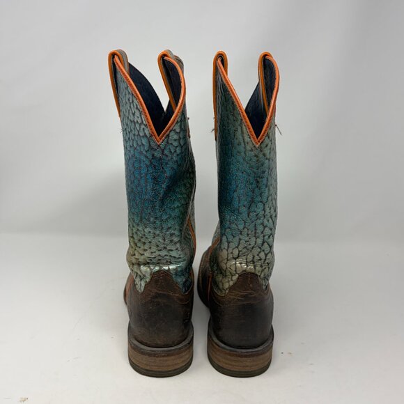 Ariat Gringa Western Boots 7 rainbow fishscale iridescent - Picture 5 of 13